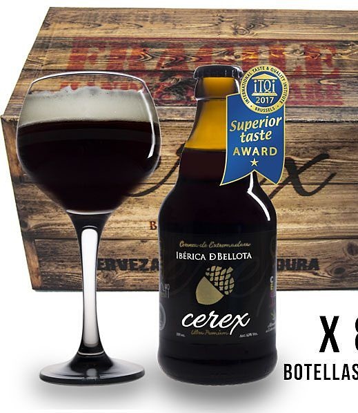 Cerveza artesana Cerex Ibérica de bellota 