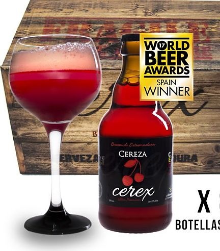 Cerveza artesana Cerex cereza 