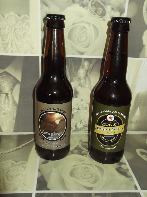 Cerveza artesana personalizada 