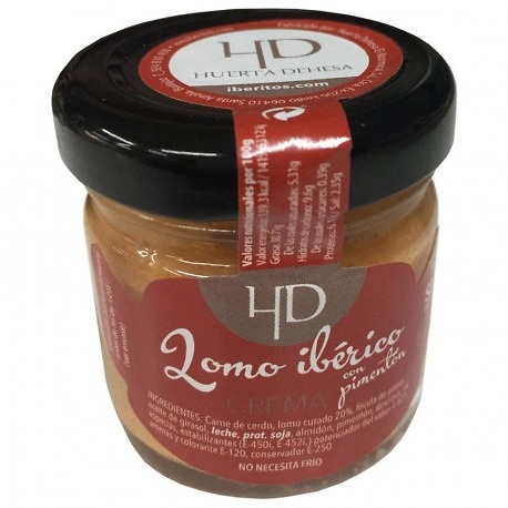 Crema de lomo ibérico 30 grs 