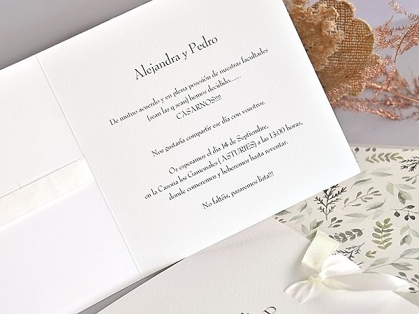 Invitación de boda 39751BA 