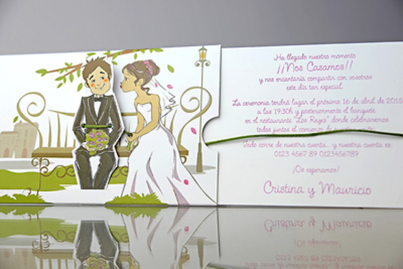 Invitación de boda Cardnovel 34937 