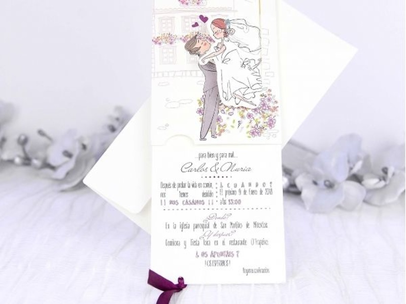 Invitaciones cardnovel 39230 