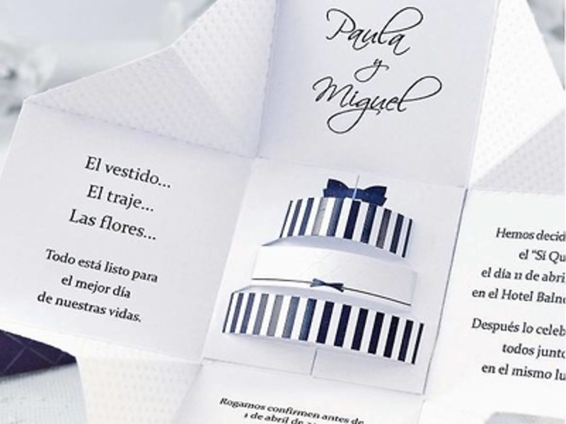 Invitaciones cardnovel ref 39107 