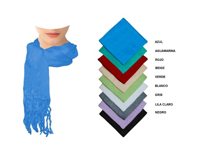 Pashmina de lino Ref.013 