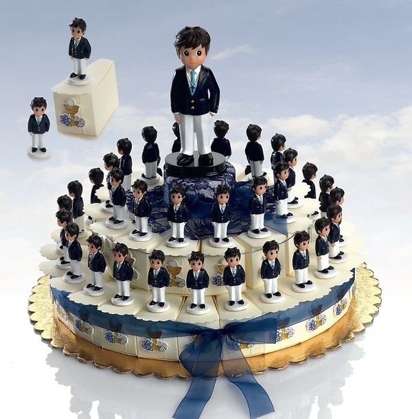 Tarta comunión niño traje Ref.8618 