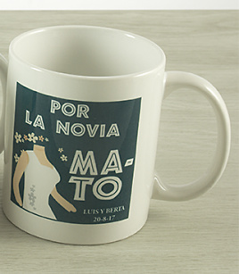 Tazas novios personalizadas 