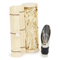 Antigoteo en caja de bambú