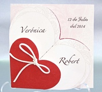 Invitación de boda cardnovel 32826 