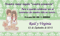 Tarjeta número de cuenta modelo 6